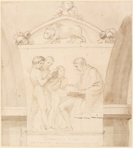 Progetto per un monumento di John Lyon da John Flaxman